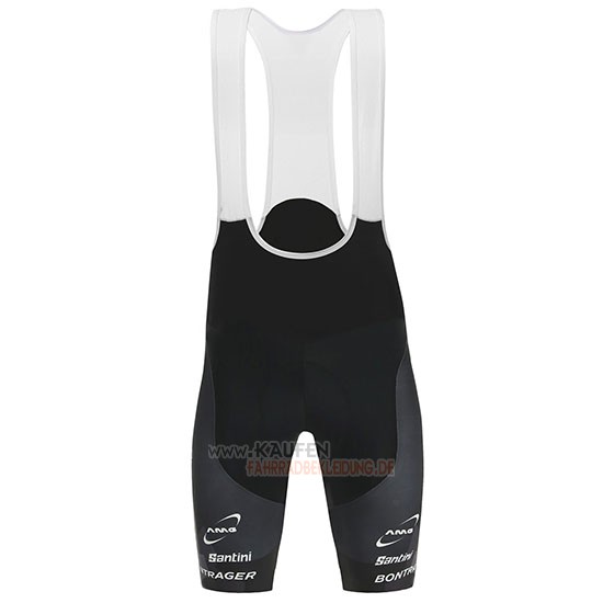 Trek Selle San Marco Kurzarmtrikot 2019 und Kurze Tragerhose Shwarz Gelb